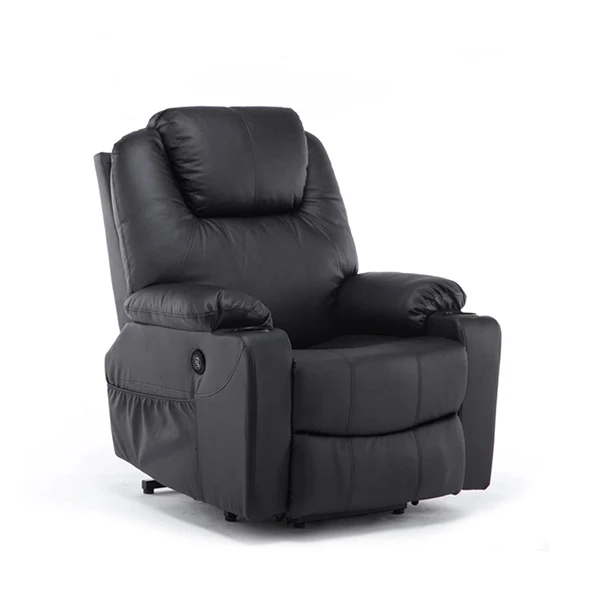 Komfortabel elektrisk PU læder sofa hvilestol