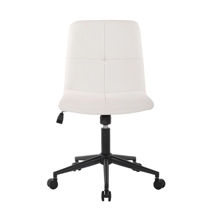 Ergonomisk Drejelig Stofstol Hjemmekontorstol