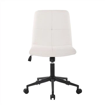 Ergonomisk Drejelig Stofstol Hjemmekontorstol