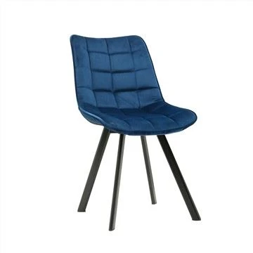 Moderne metalben spisestuestol Velvet spisestuestol