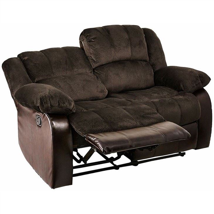 Justerbar hvilesofa i PU-læder
