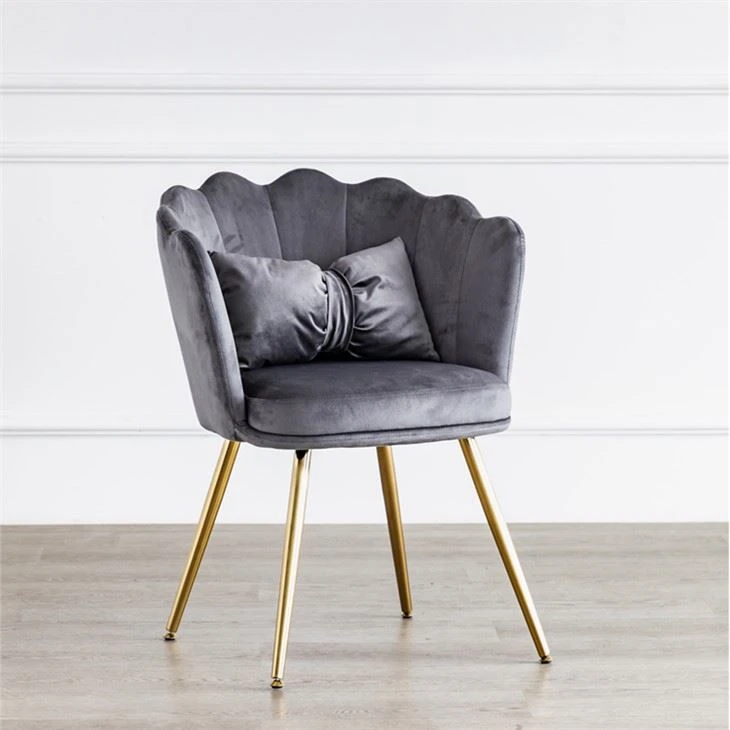Fritids velvet lænestol