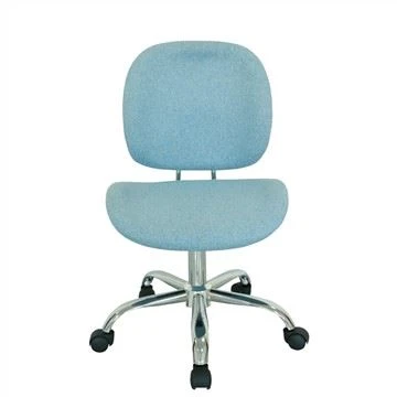 Ergonomisk design Højdejusterbar blå kontorstol