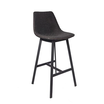 Moderne barstole høje polstrede barstole