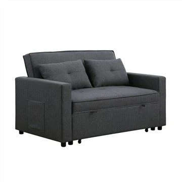 Partner Linen Polstret Tufed Futon Sovesofa