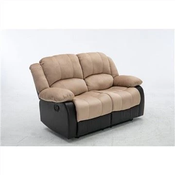 Justerbar hvilesofa i PU stof læder
