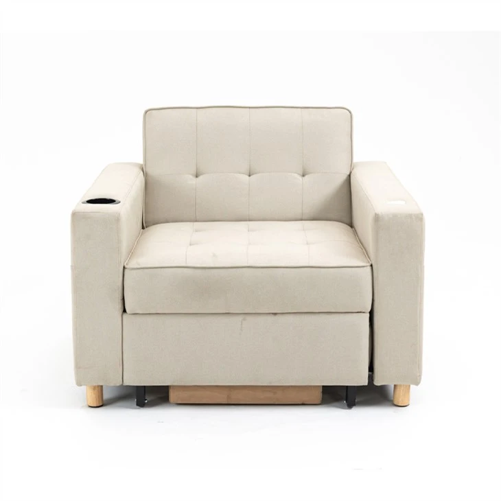 To-i-en multi-funktionel konvertibel sofastol
