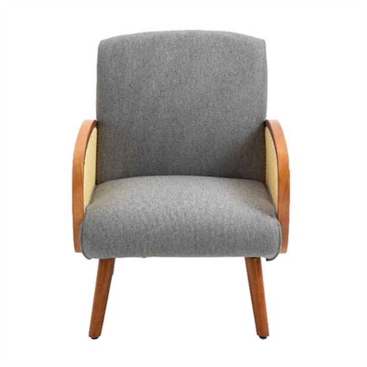 Stilfuld Rattan Armlæn Accent Arm Chair