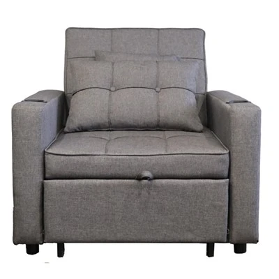 Multifunktionel sammenklappelig sovesofa, med pude sovesofa
